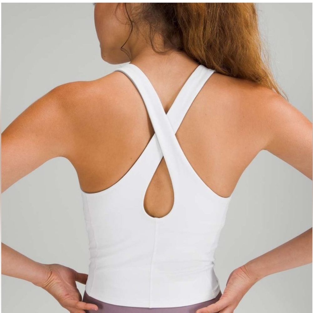 SOLD Lululemon Key To Balance Tank White Size 6